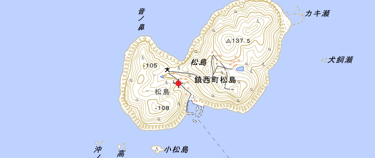 松島浄水地図